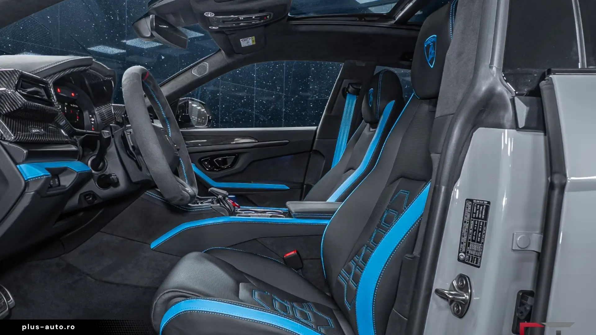Lamborghini Urus SE PROD26 Grigio Hati BIG-Carbon Style Pano