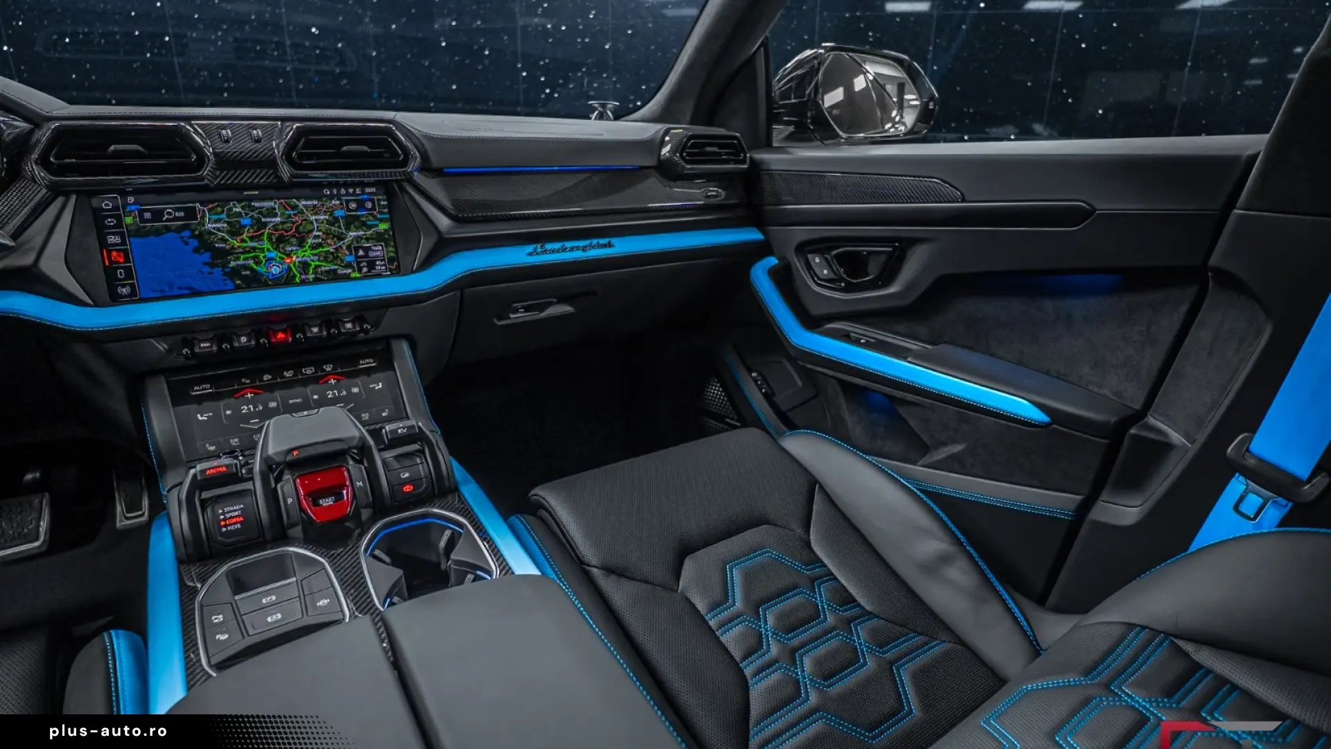 Lamborghini Urus SE PROD26 Grigio Hati BIG-Carbon Style Pano