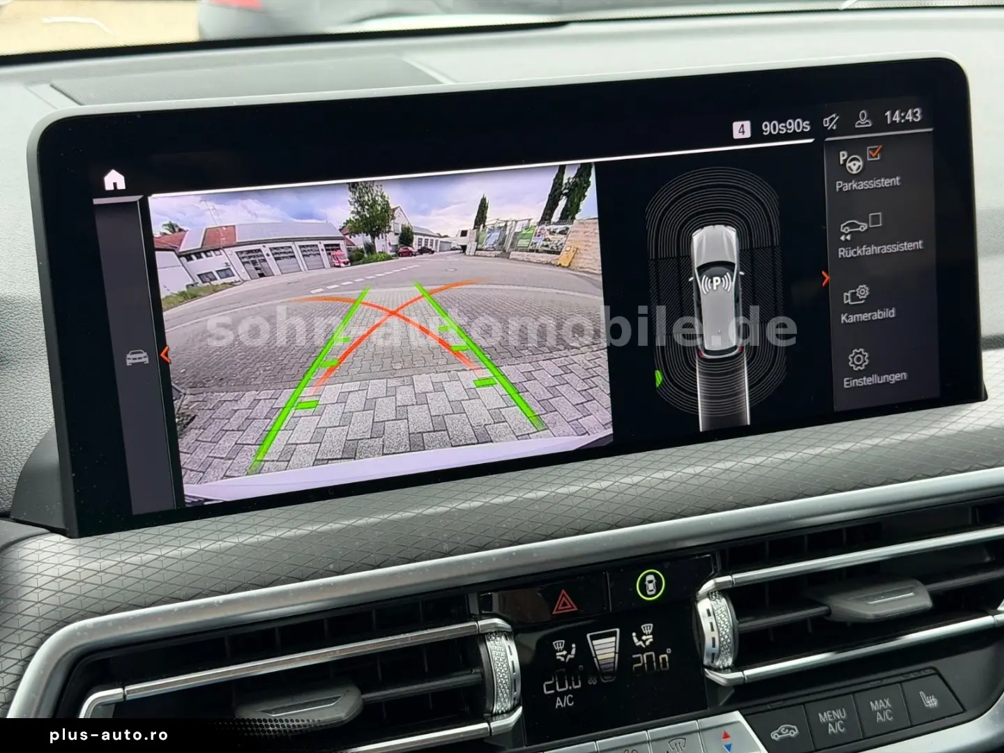 BMW X3 xDrive 20i M-Sport 1.Hand LiveCo LED Navi 19
