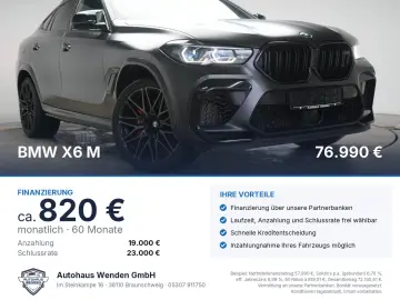 BMW X6 M Competition Laser HUD Skytop B&W