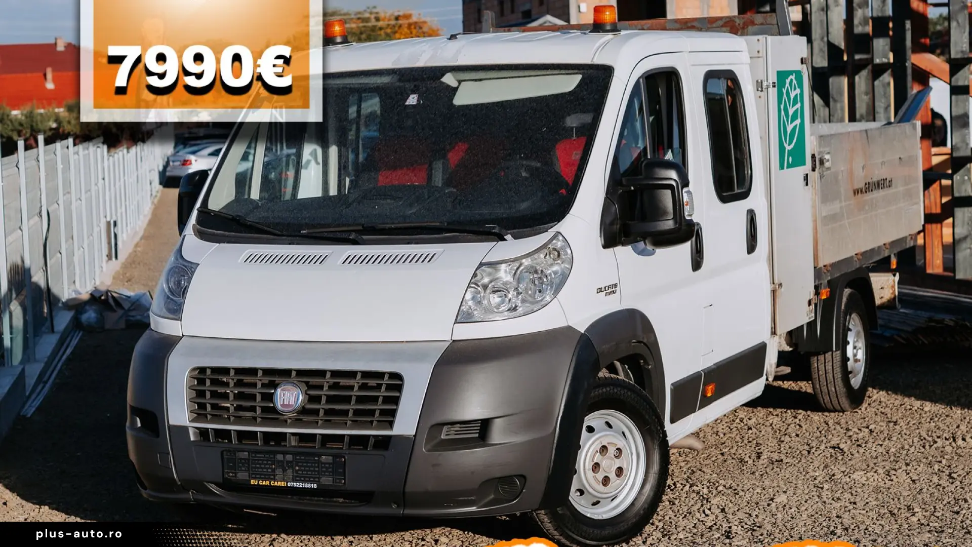 FIAT DUCATO MAXI 7 LOCURI  BENA