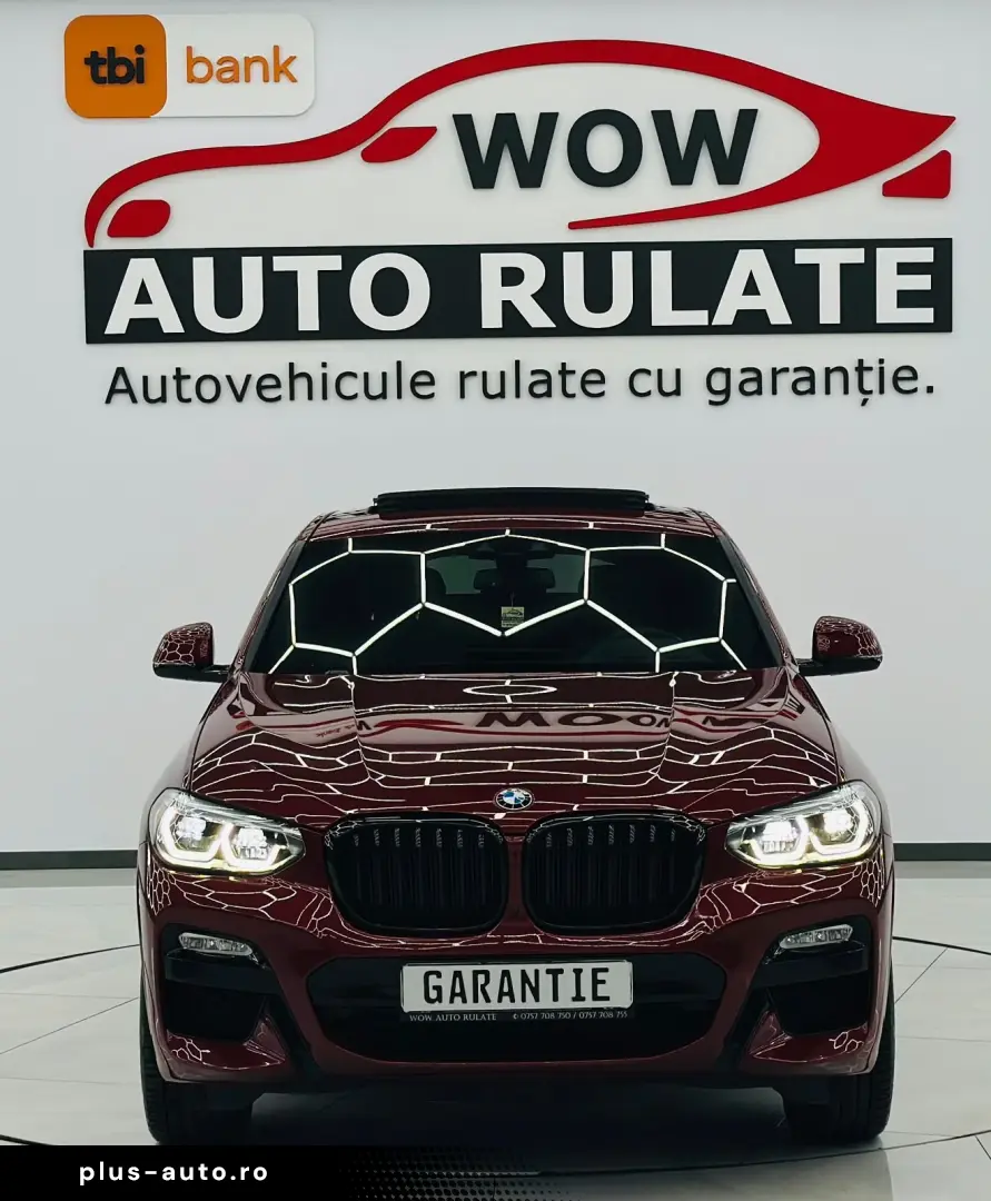 BMW X4 2019 2.0D E6 4X4 Garantie 12 Luni Rate Avans 0 Doar C
