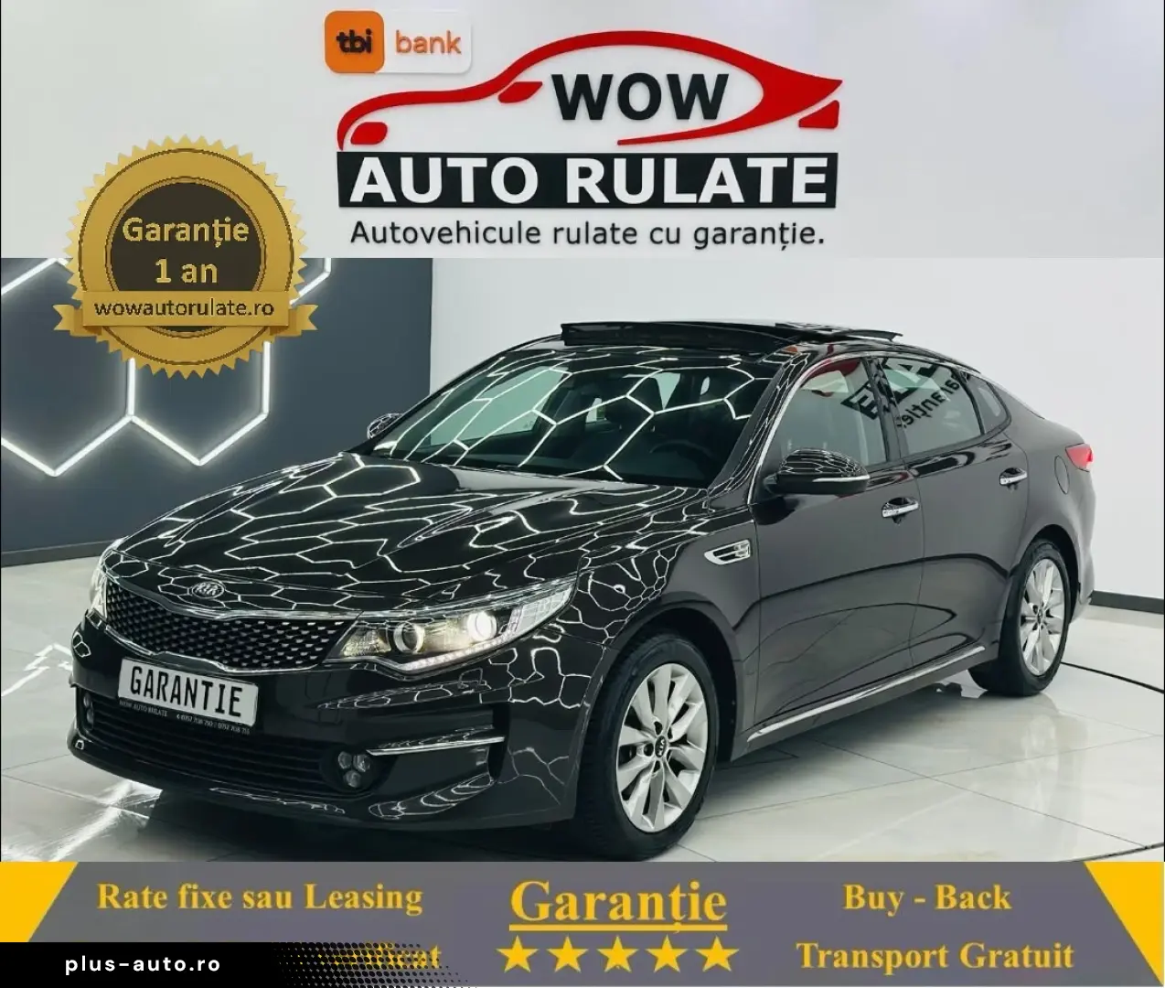 KIA OPTIMA 2016 1.7D E6 Garantie 12 Luni Rate Avans 0 Doar C