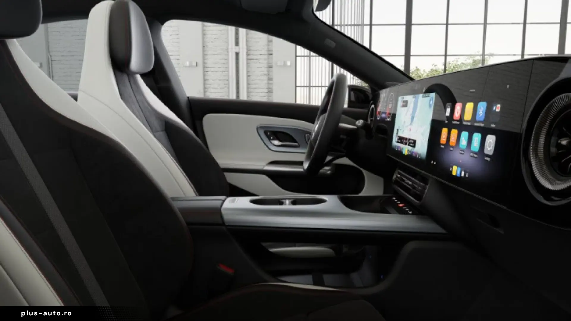 Mercedes-Benz CLA 200AMG Superscreen White interior