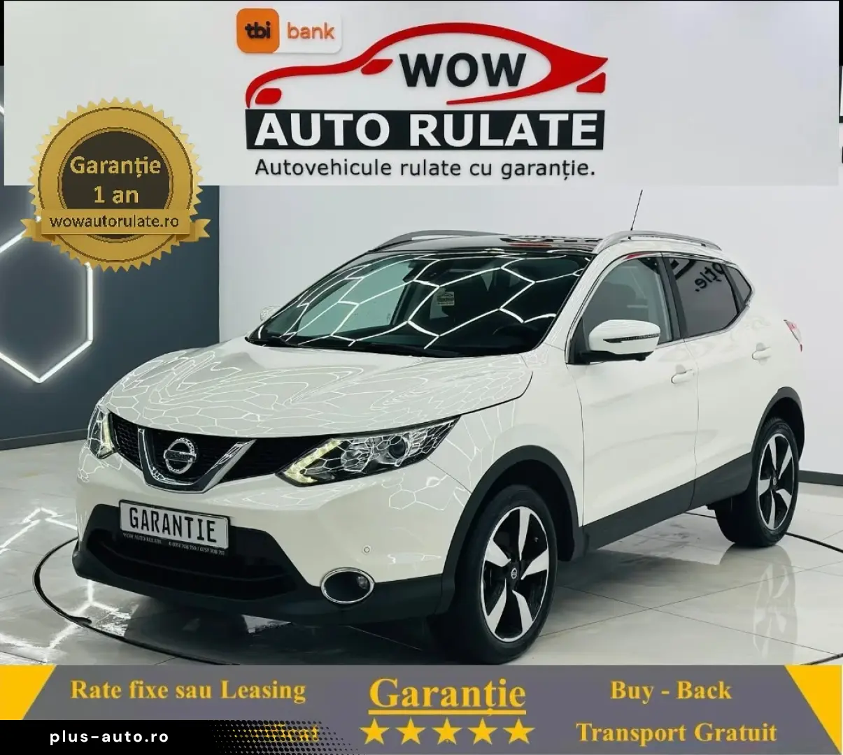 NISSAN Qashqai 2016 1.5D E6 Garantie 12 Luni Rate Avans 0 Do