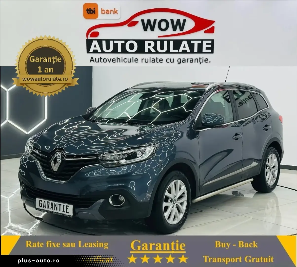 RENAULT KADJAR 2015 1.2i E6 Garantie 12 Luni Rate Avans 0 Do