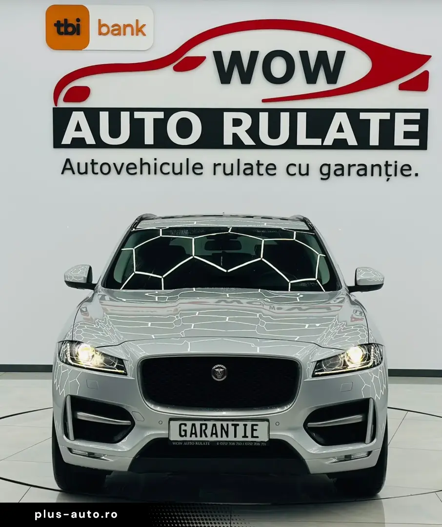 JAGUAR F-PACE 2017 2.0D E6 4X4 Garantie 12 Luni Rate Avans 0