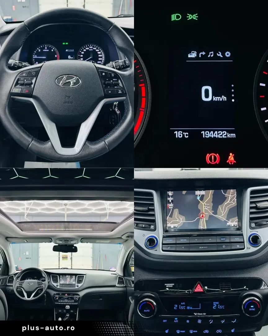 HYUNDAI TUCSON 2016 1.7D E6 Garantie 12 Luni Rate Avans 0 Do