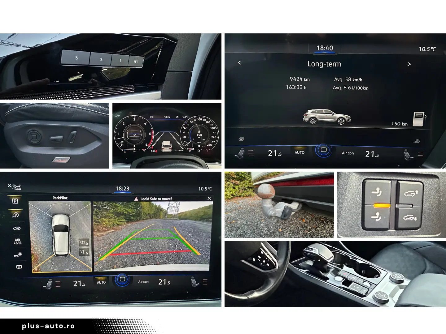 Touareg V6 TDI 4MOTION   Garanție VW 07 2028   360    Cârlig
