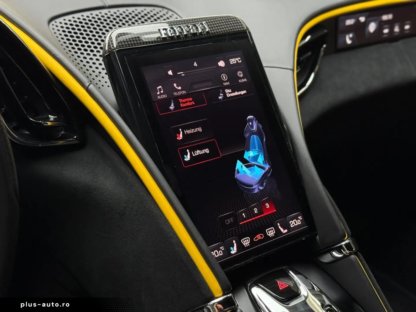 FERRARI Roma MagneRide BeifahrerDispl JBL Carbon