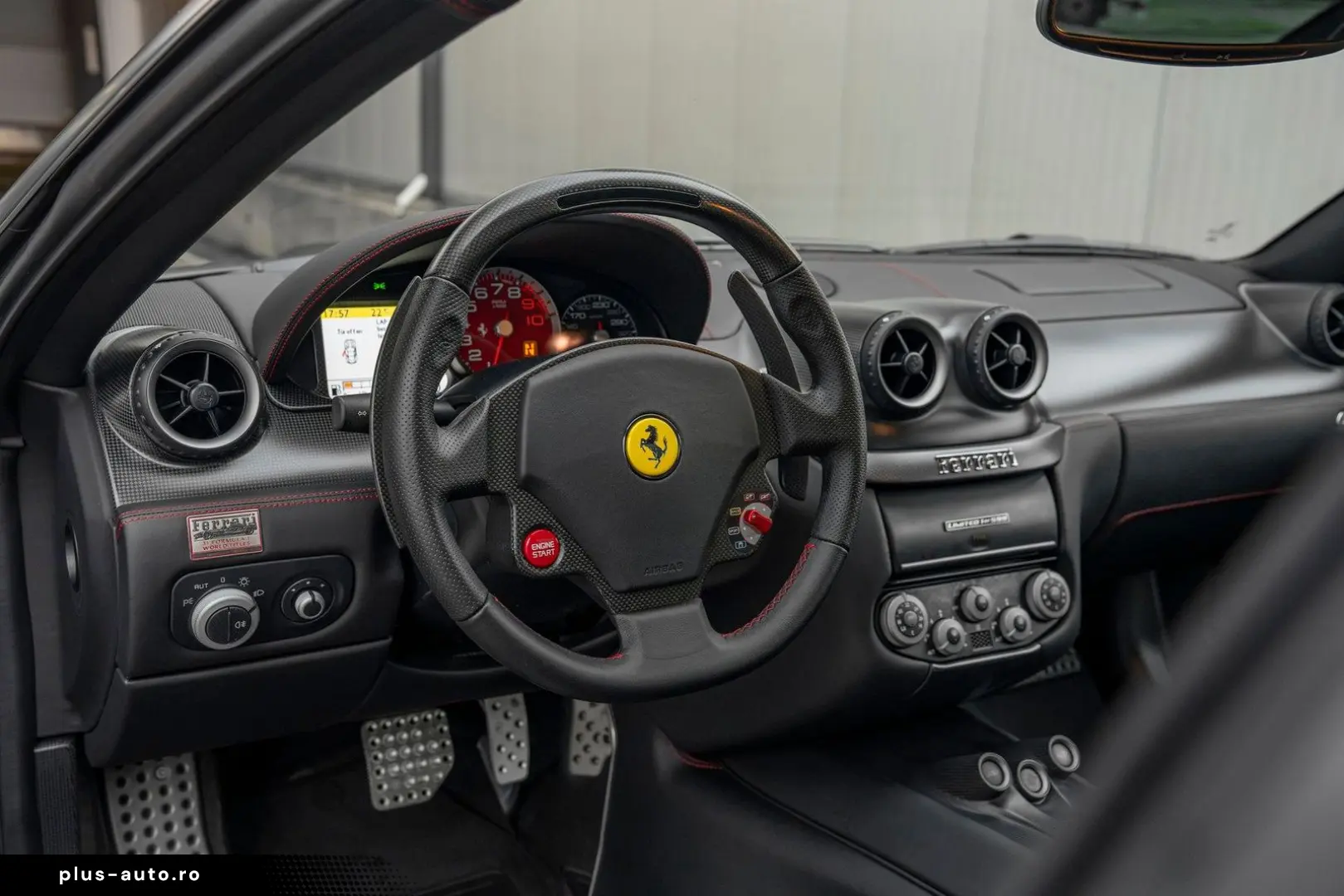 FERRARI 599 GTO - Nero Opaco - 1 of 599 - VAT - Rare Col