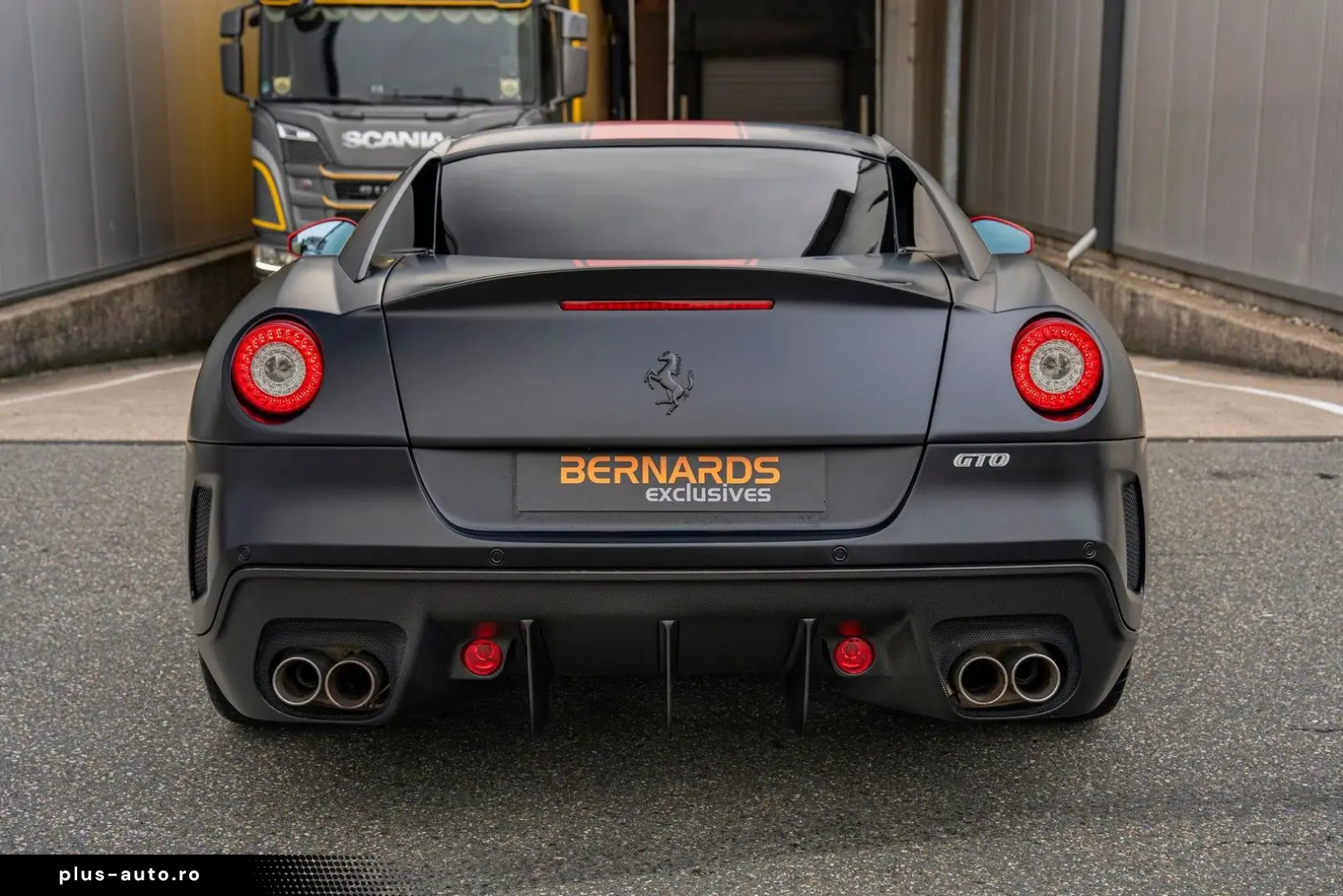 FERRARI 599 GTO - Nero Opaco - 1 of 599 - VAT - Rare Col