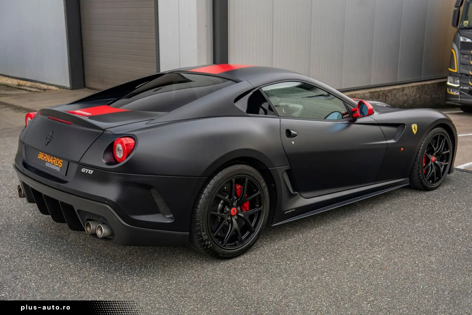 FERRARI 599 GTO - Nero Opaco - 1 of 599 - VAT - Rare Col