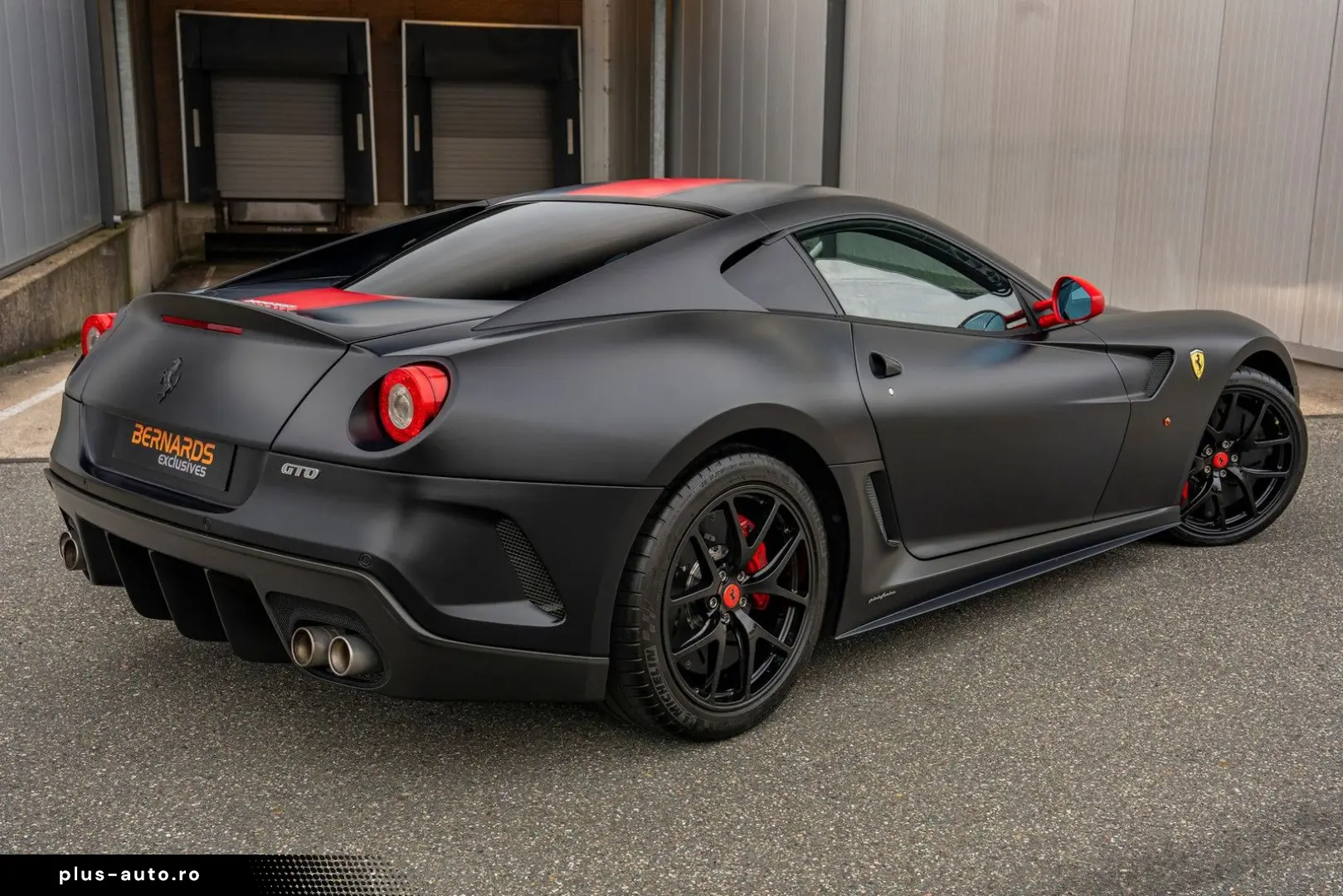 FERRARI 599 GTO - Nero Opaco - 1 of 599 - VAT - Rare Col