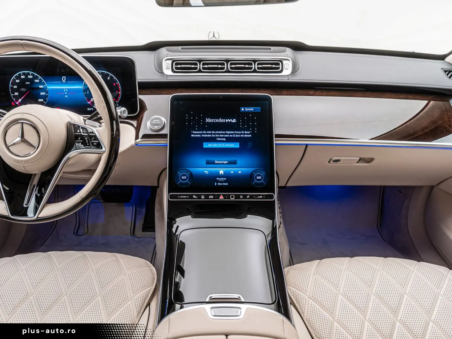 MERCEDES-BENZ S 680 GUARD VR10 4 Seats Fond TV