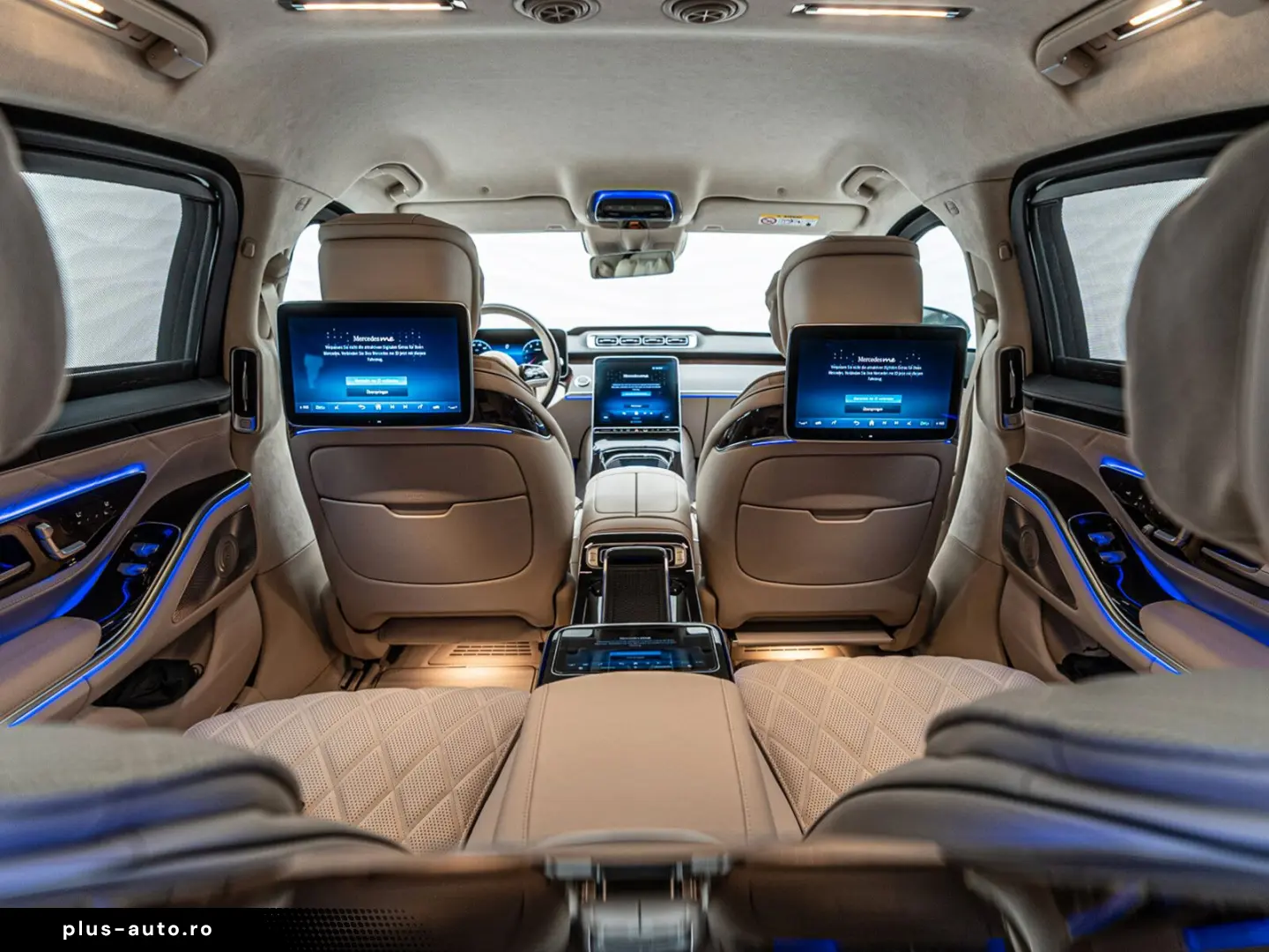 MERCEDES-BENZ S 680 GUARD VR10 4 Seats Fond TV