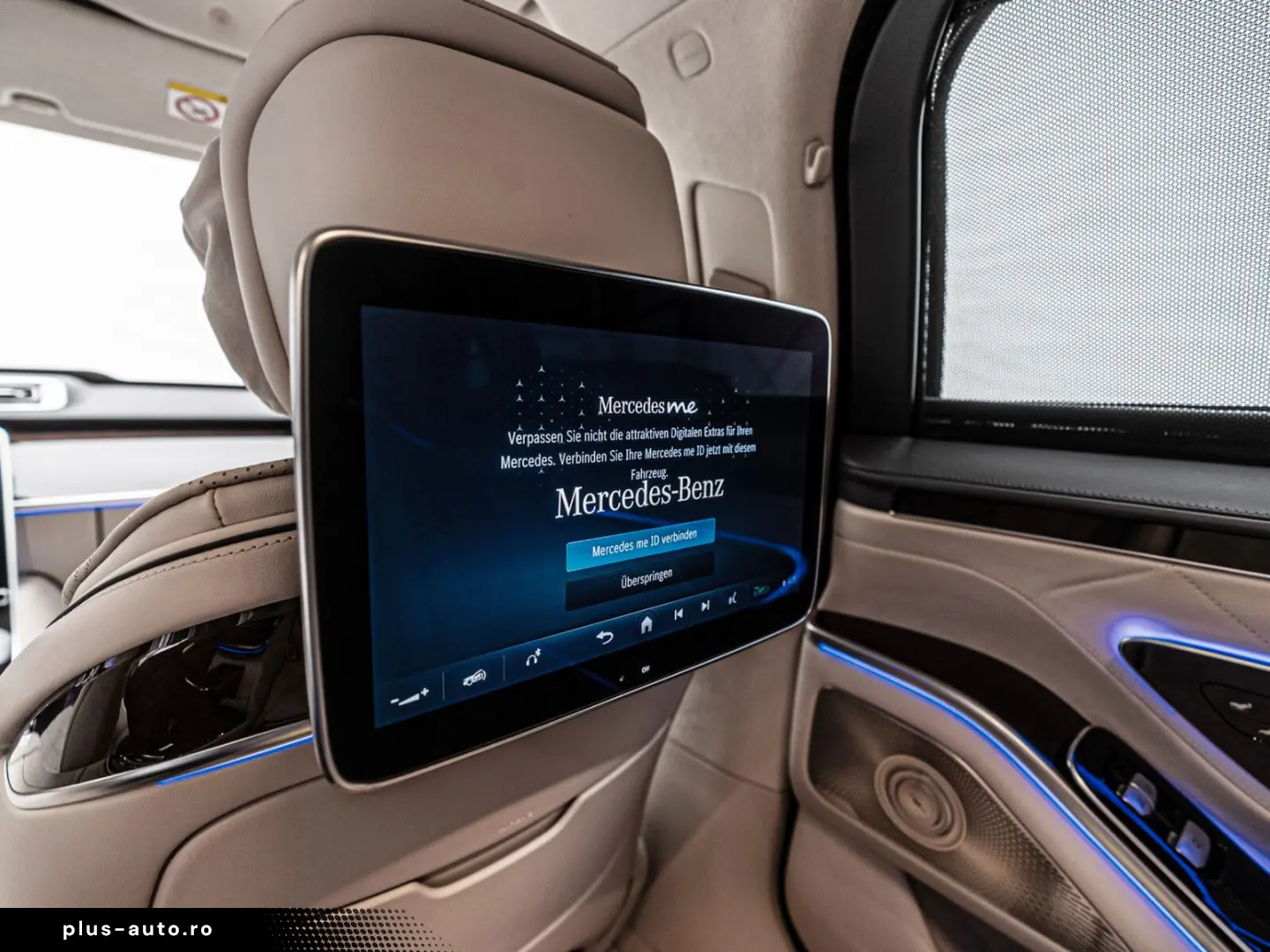 MERCEDES-BENZ S 680 GUARD VR10 4 Seats Fond TV