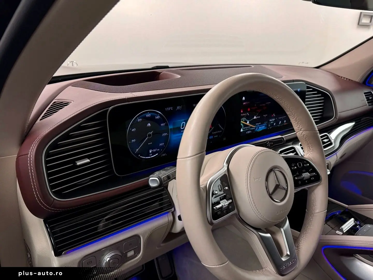 MERCEDES-BENZ GLS 600 Maybach Active Body Brown Interior