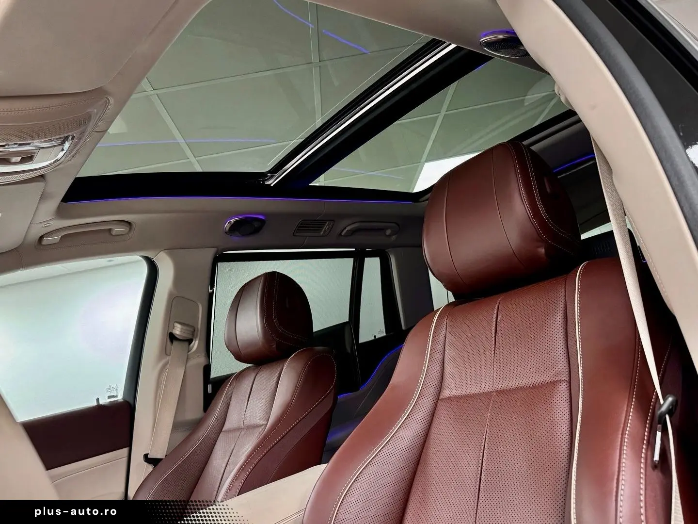 MERCEDES-BENZ GLS 600 Maybach Active Body Brown Interior