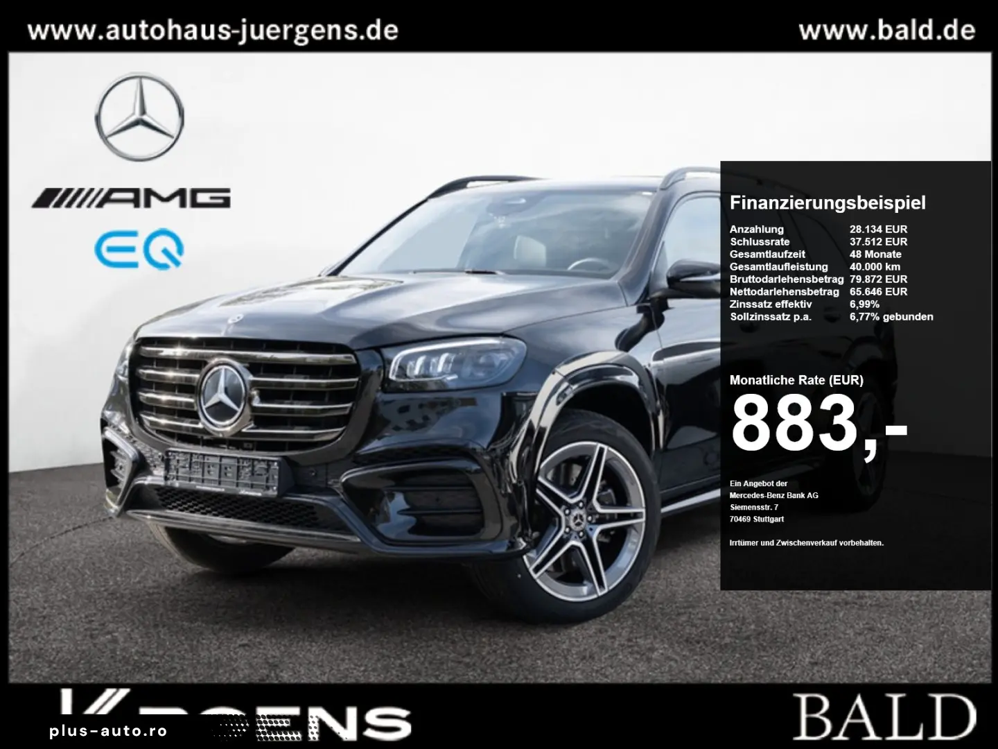 MERCEDES-BENZ GLS 450 d 4M AMG-Sport Pano Burm AHK D&hellip;