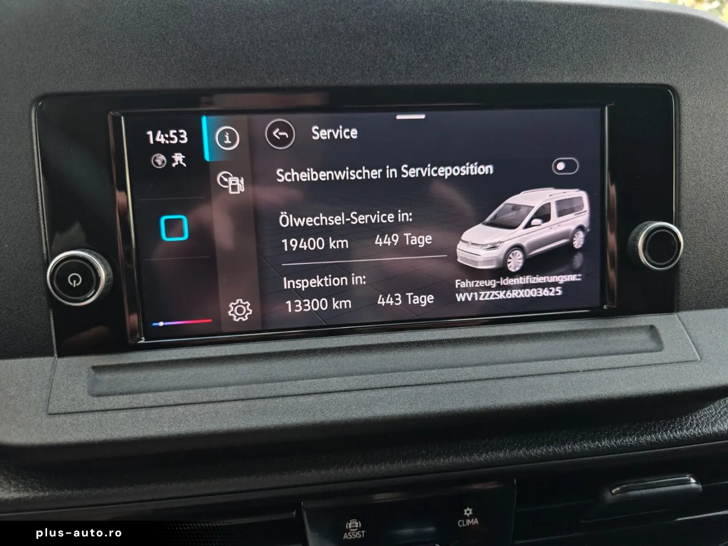 VW Caddy Cargo Basis 2.0TDI