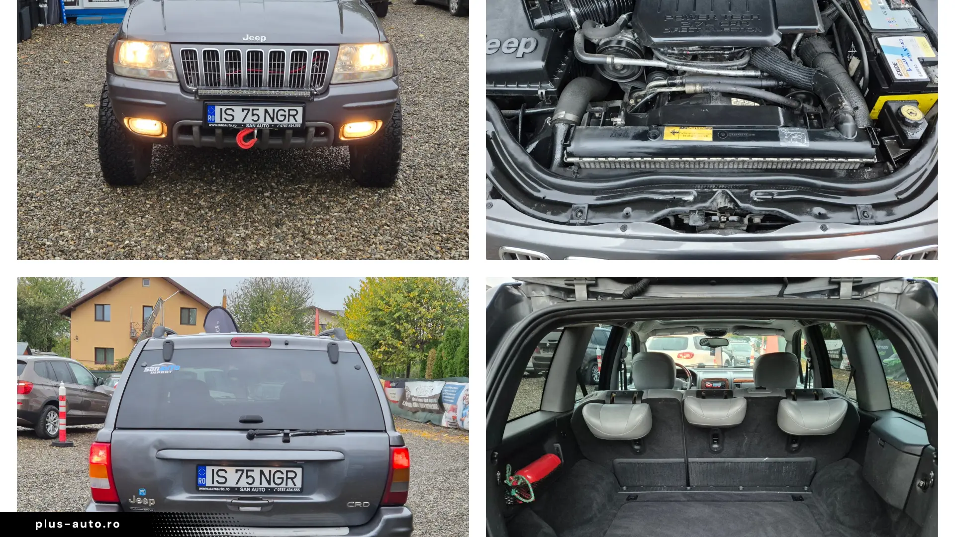 Jeep Grand Cherokee 4x4 2003 2.7 CRD 163 CP automata