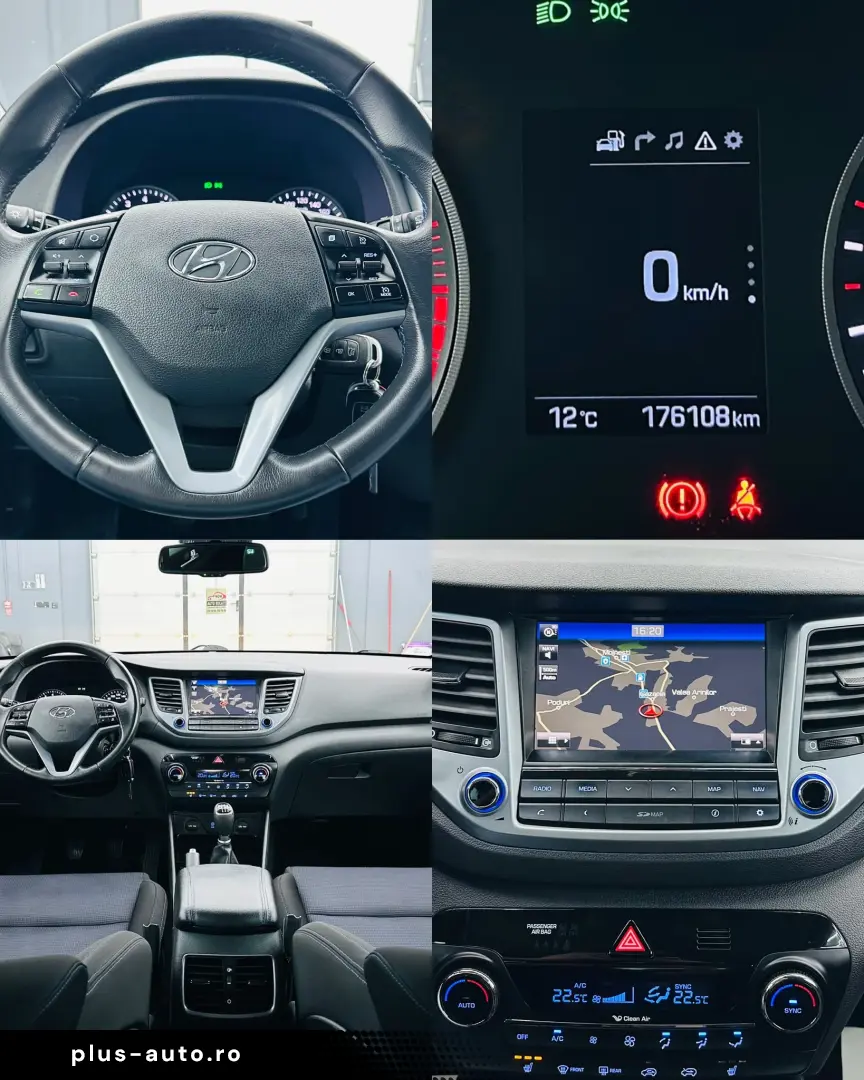 HYUNDAI TUCSON 2016 1.6i E6 Garantie 12 Luni Rate Avans 0 Do