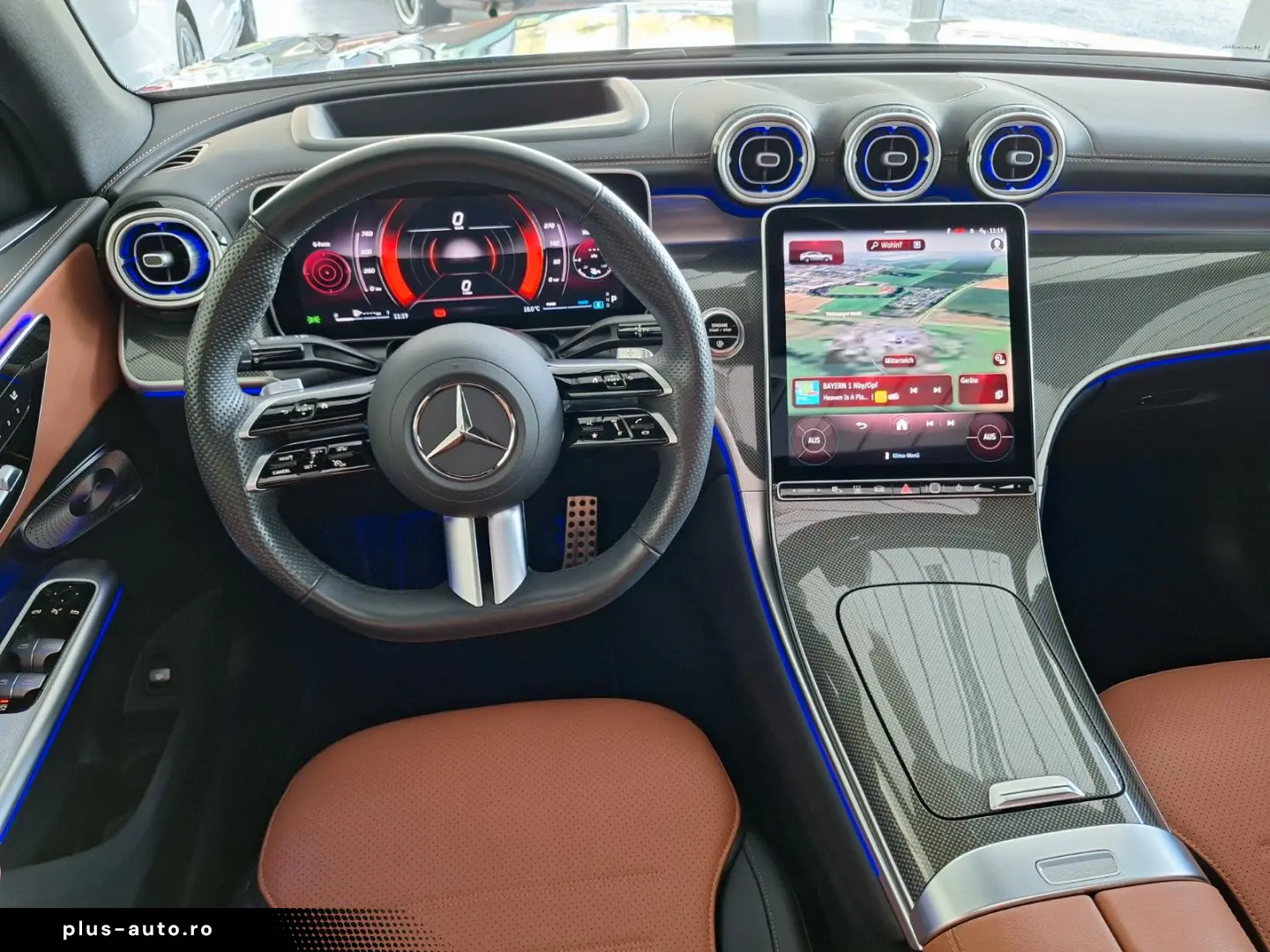 MERCEDES-BENZ GLC 450d 4M AMG Pano HeadUp Standh BiColor AHK