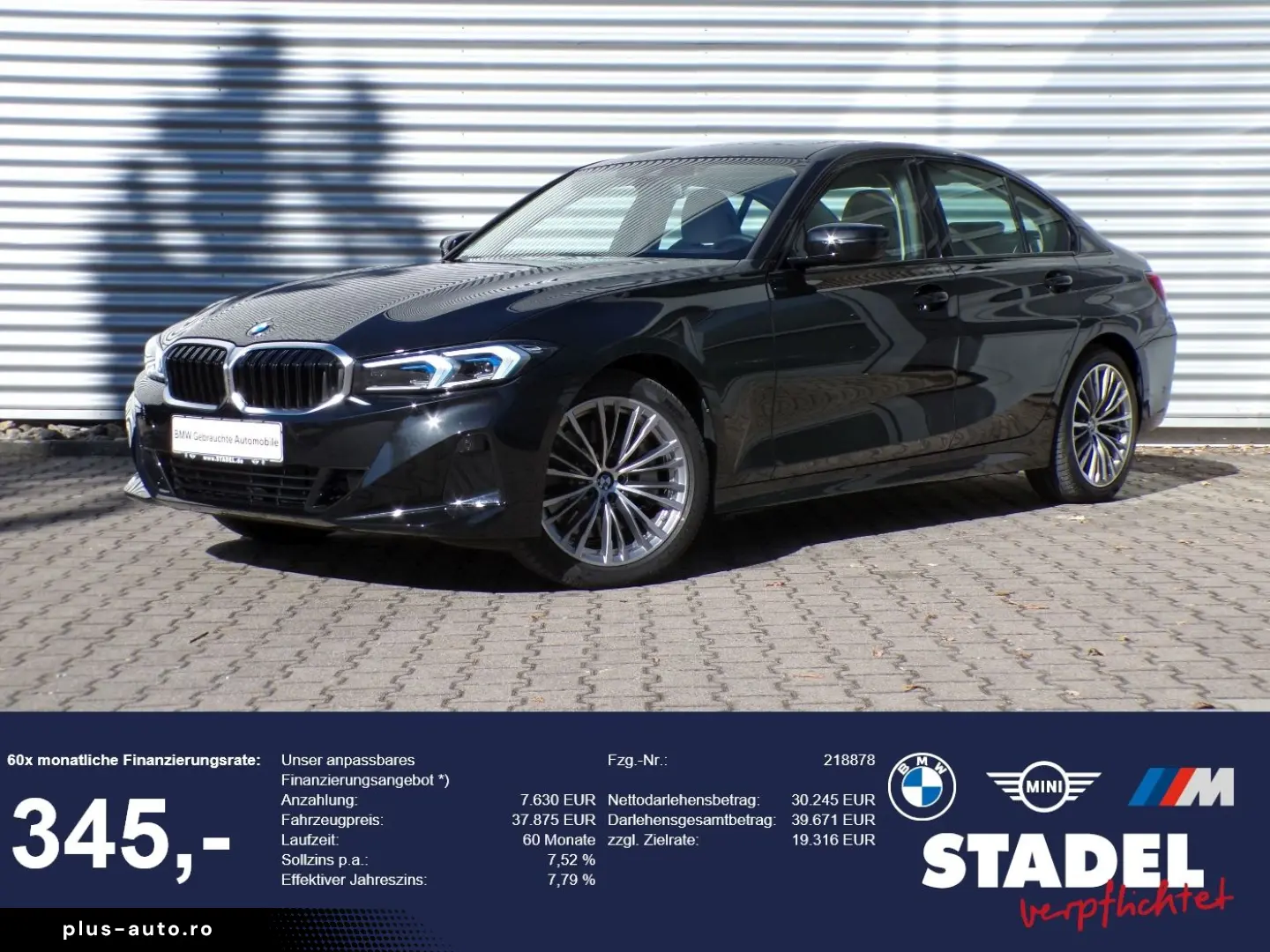 BMW 330i Limousine adLED Drive ParkAssist elGSD HiFi