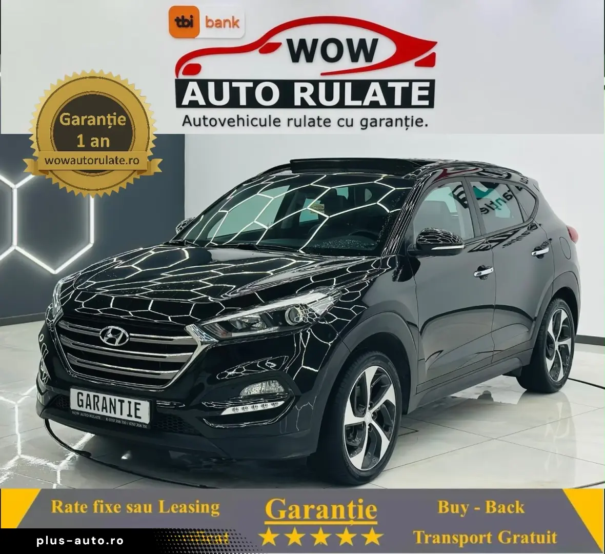 HYUNDAI TUCSON 2017 1.7D E6 Garantie 12 Luni Rate Avans 0 Do
