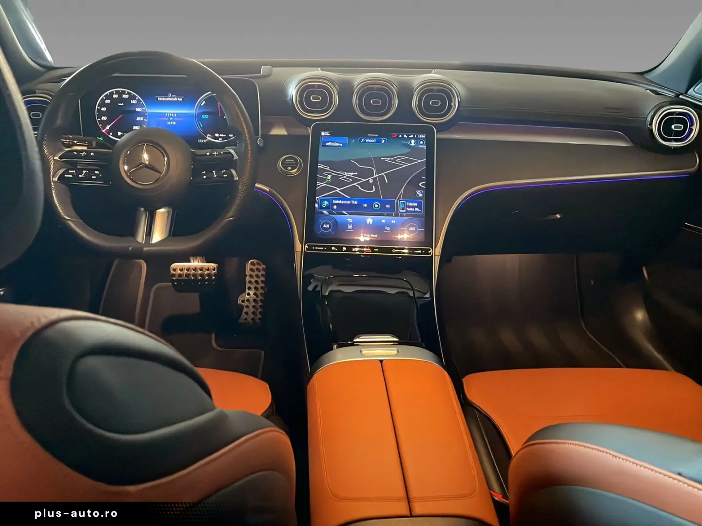MERCEDES-BENZ C 300 e AMG Head-UP Kamera MBUX Braunes Leder
