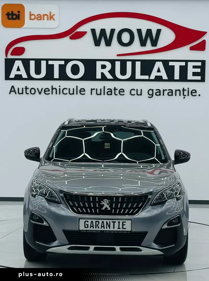 PEUGEOT 3008 2018 1.2i E6 Garantie 12 Luni Rate Avans 0 Doar