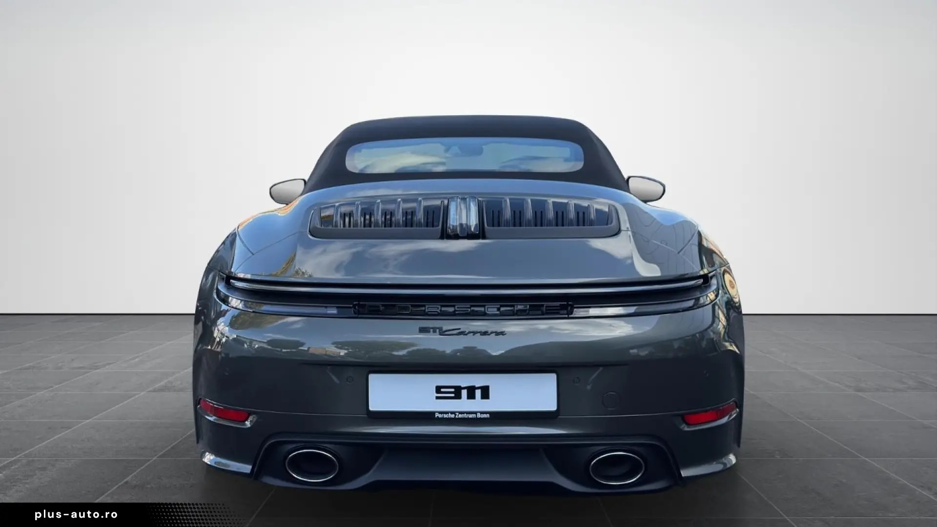 Porsche 992 911 Carrera Cabrio sports exhaust surround view