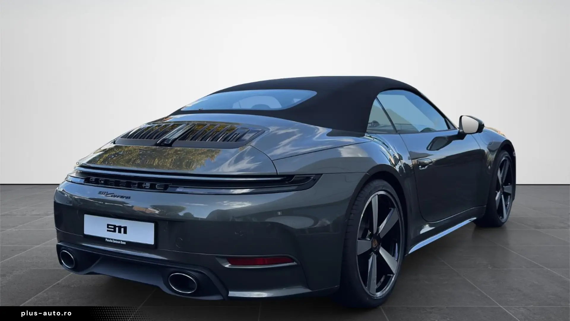 Porsche 992 911 Carrera Cabrio sports exhaust surround view