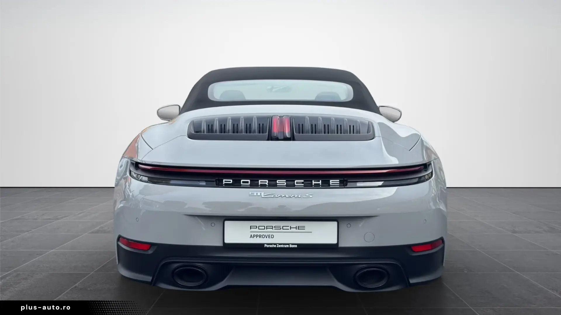 Porsche 992 911 Carrera S Cabriolet sports exhaust BOSE