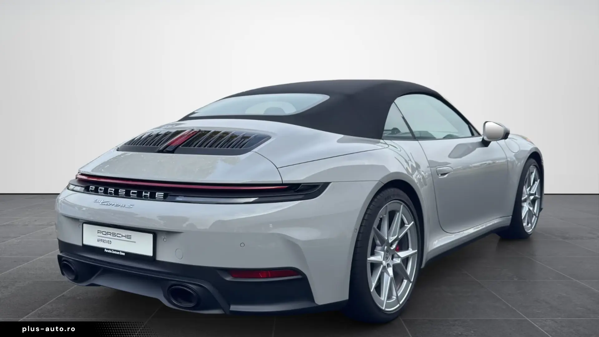 Porsche 992 911 Carrera S Cabriolet sports exhaust BOSE