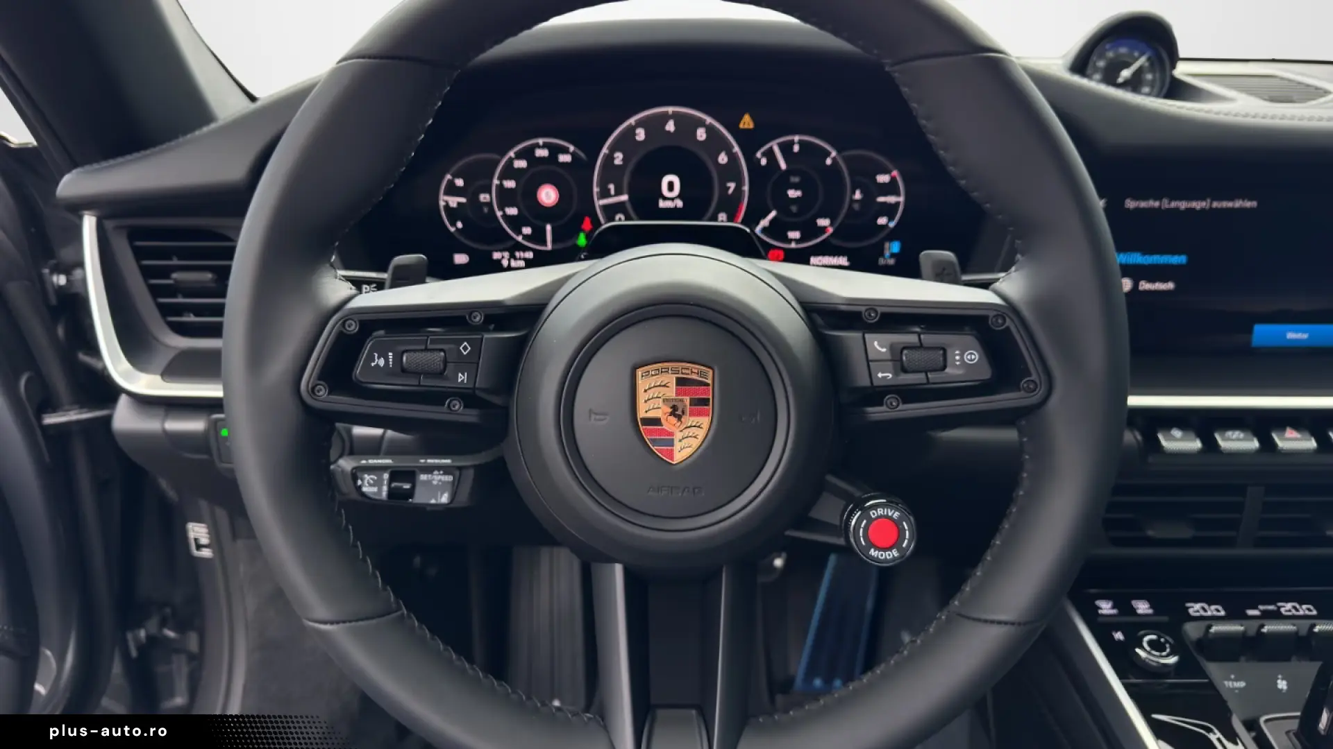 Porsche 992 911 Carrera Cabriolet sports exhaust LED matrix