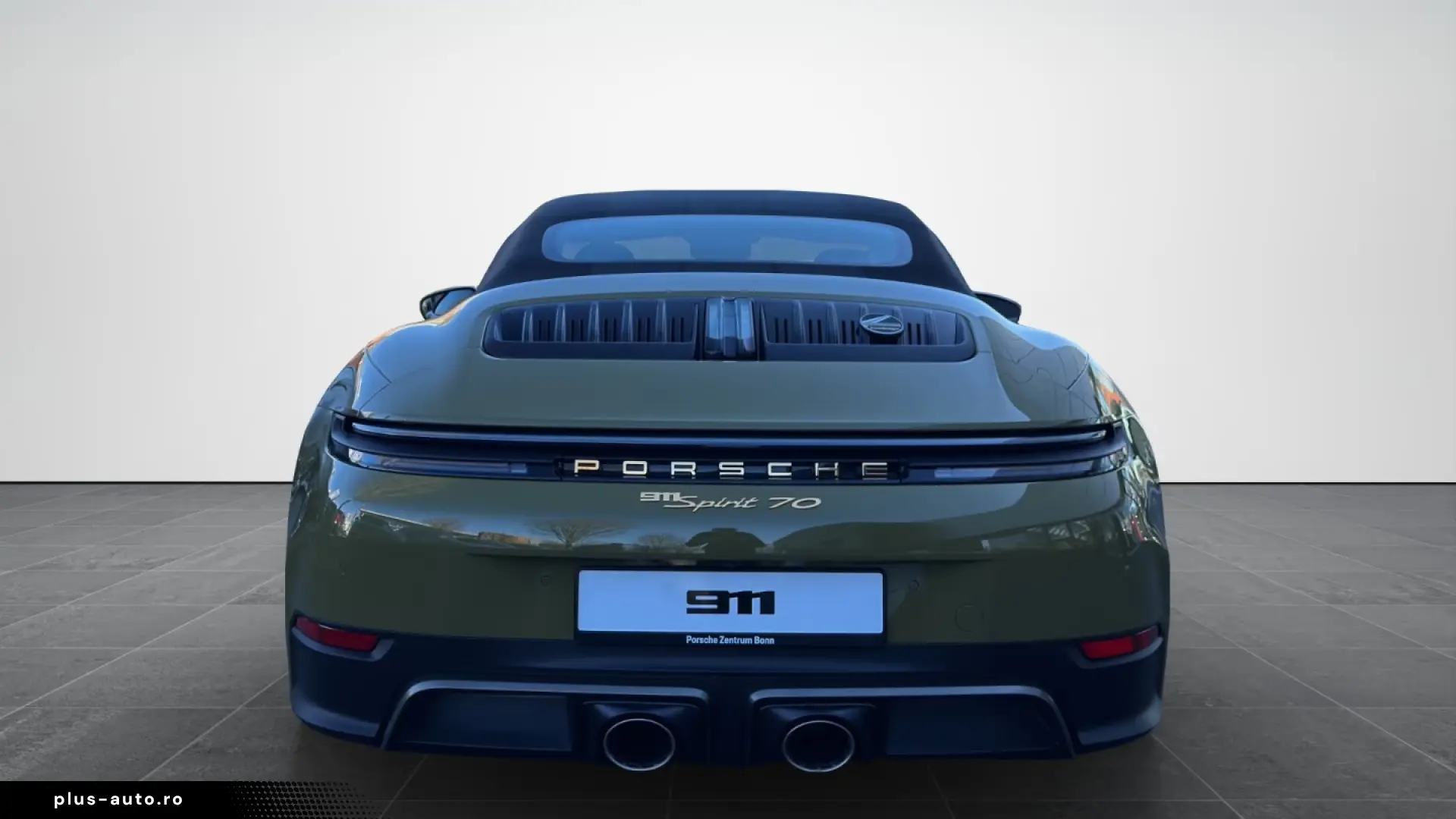 Porsche 992 911 Spirit 70 Club leather lift system VA BOSE