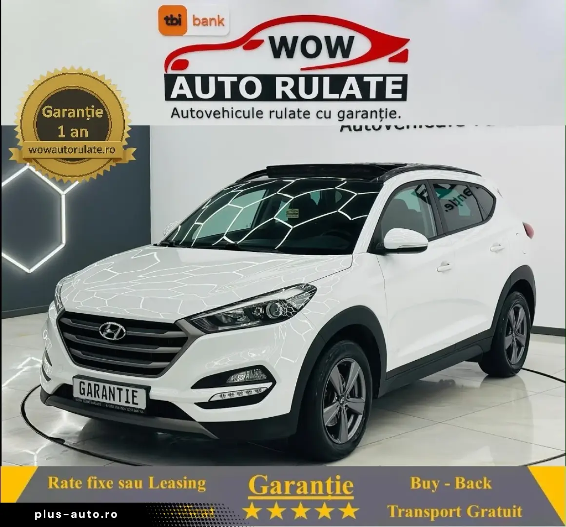 HYUNDAI TUCSON 2016 2.0D E6 4x4 Garantie 12 Luni Rate Avans