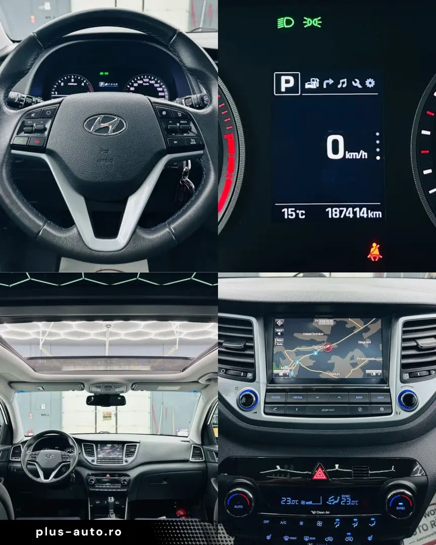 HYUNDAI TUCSON 2016 2.0D E6 4x4 Garantie 12 Luni Rate Avans