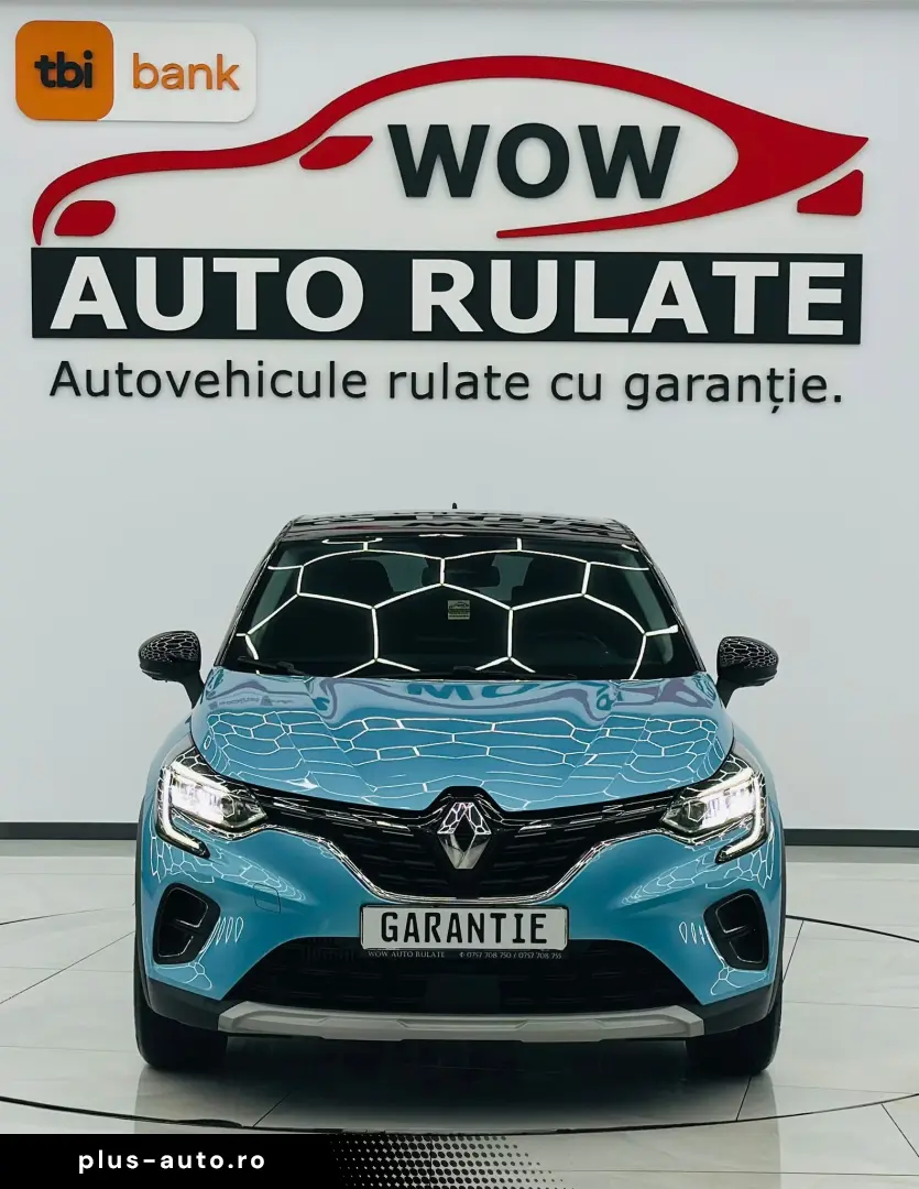 RENAULT CAPTUR 2021 1.0i E6 Garantie 12 Luni Rate Avans 0 Do