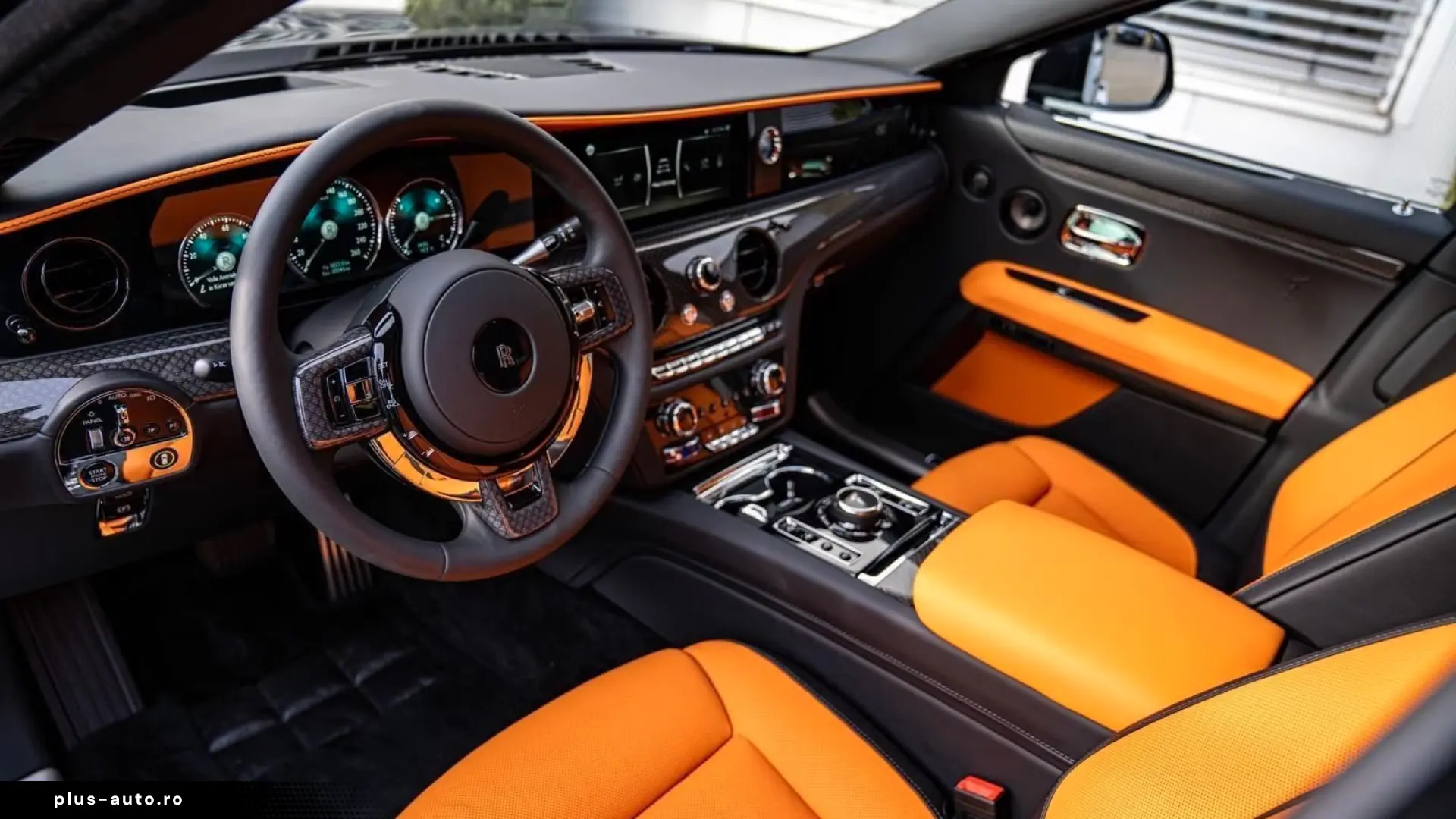 Rolls-Royce Ghost Black Badge Interior Hermes