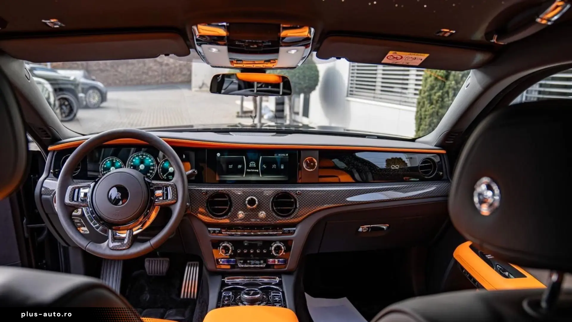 Rolls-Royce Ghost Black Badge Interior Hermes