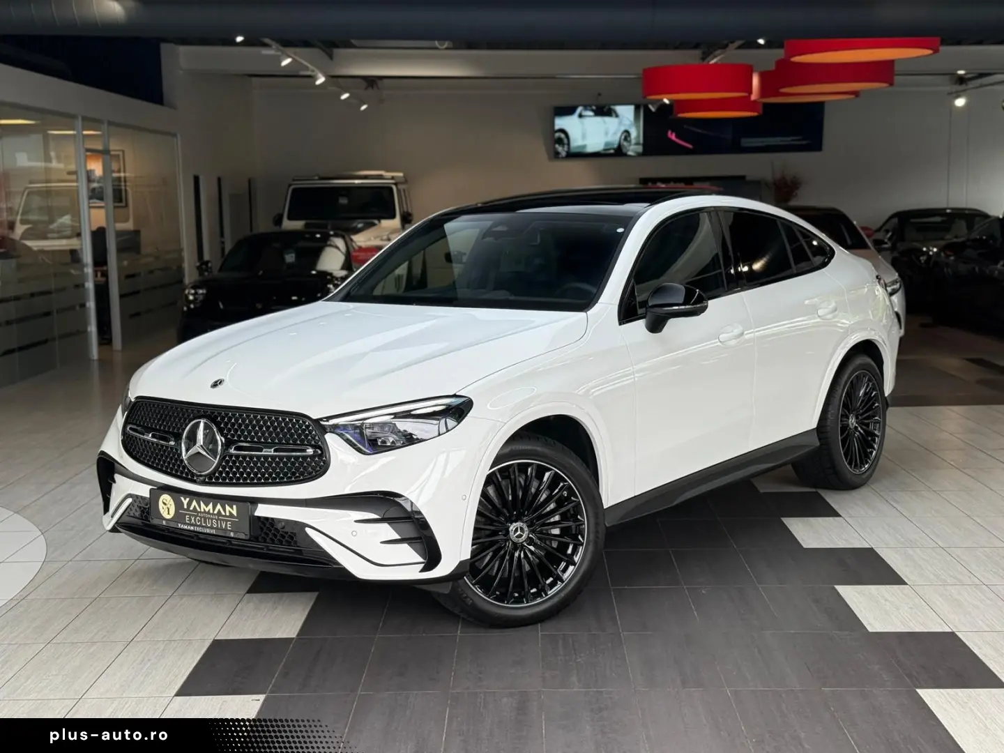 MERCEDES-BENZ GLC 220d 4M Coupe AMG HUD Pano 360  Burm