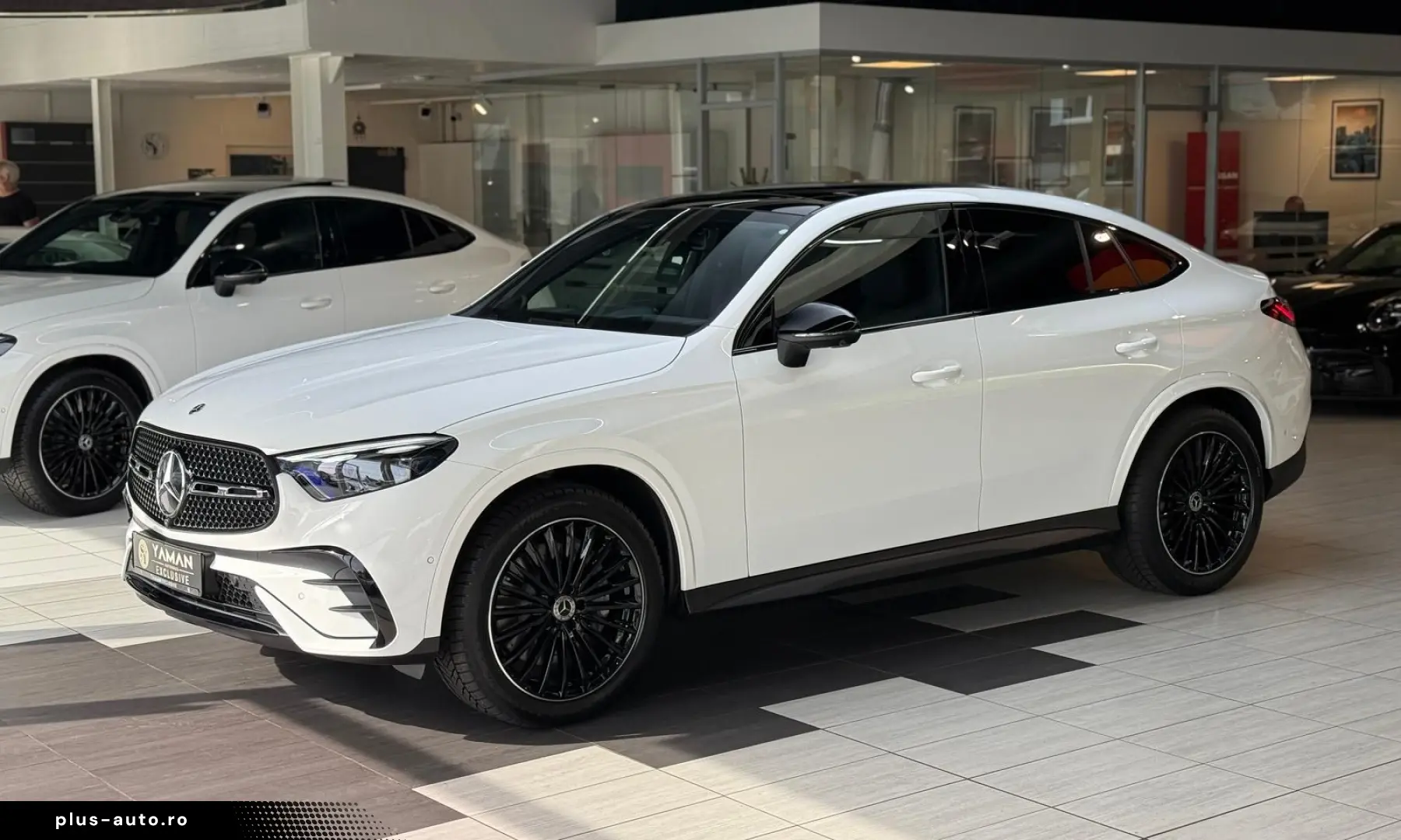 MERCEDES-BENZ GLC 220d 4M Coupe AMG HUD Pano 360  Burm