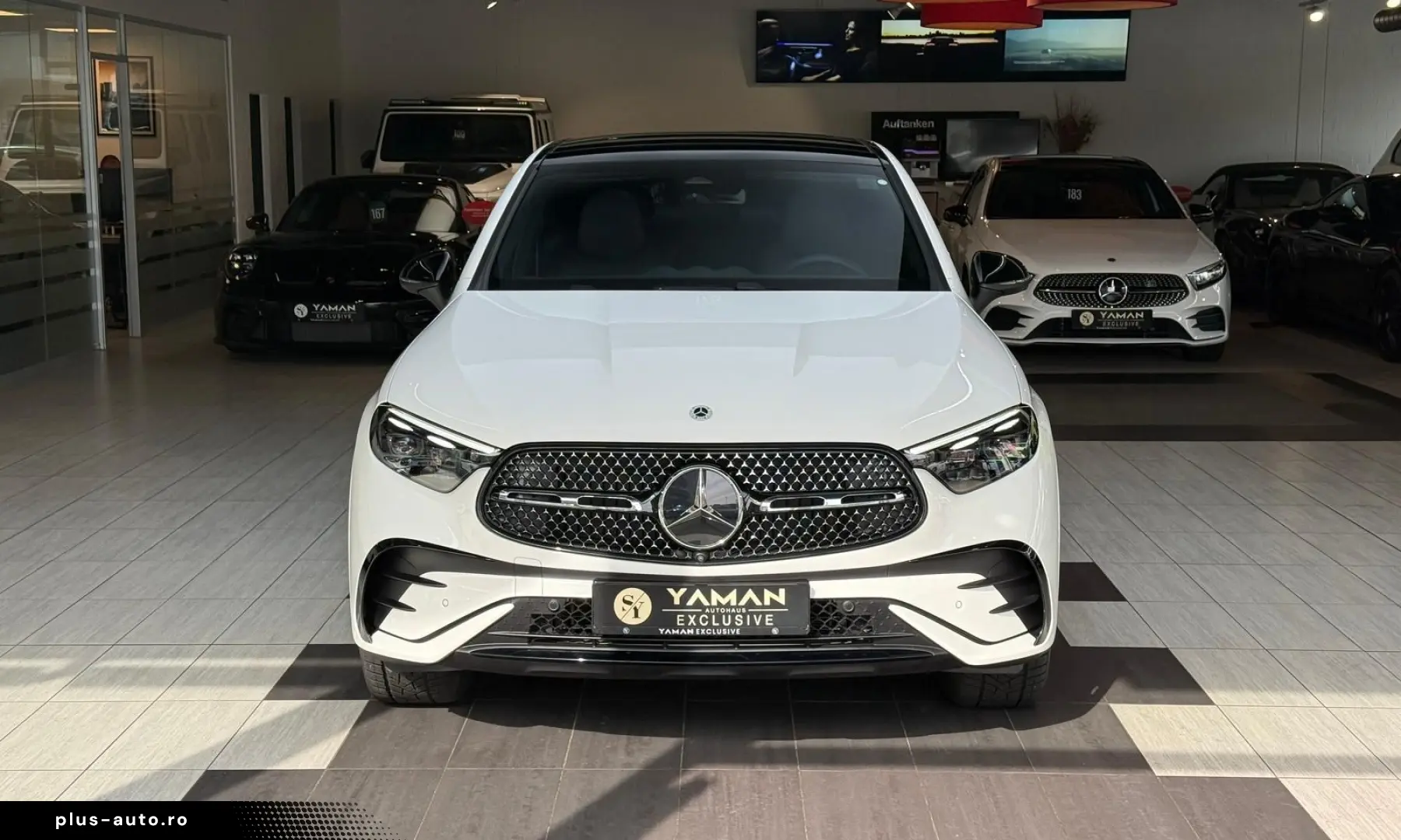 MERCEDES-BENZ GLC 220d 4M Coupe AMG HUD Pano 360  Burm