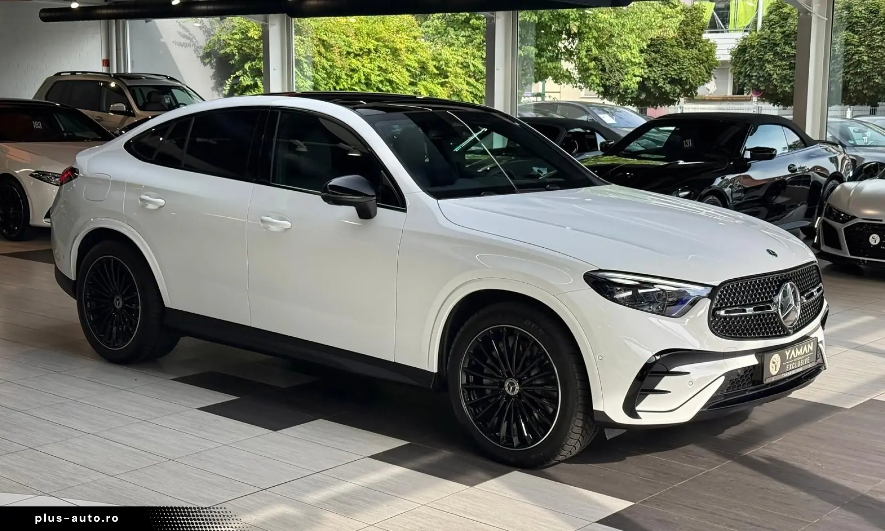 MERCEDES-BENZ GLC 220d 4M Coupe AMG HUD Pano 360  Burm