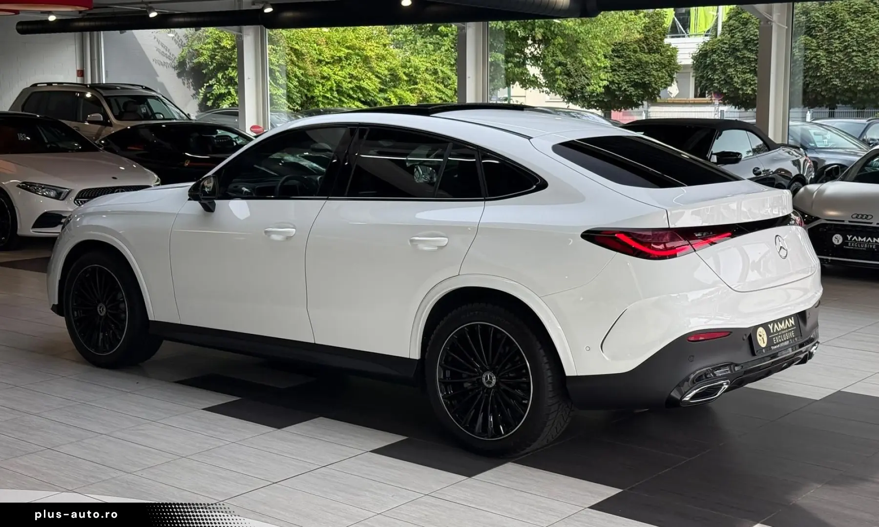 MERCEDES-BENZ GLC 220d 4M Coupe AMG HUD Pano 360  Burm