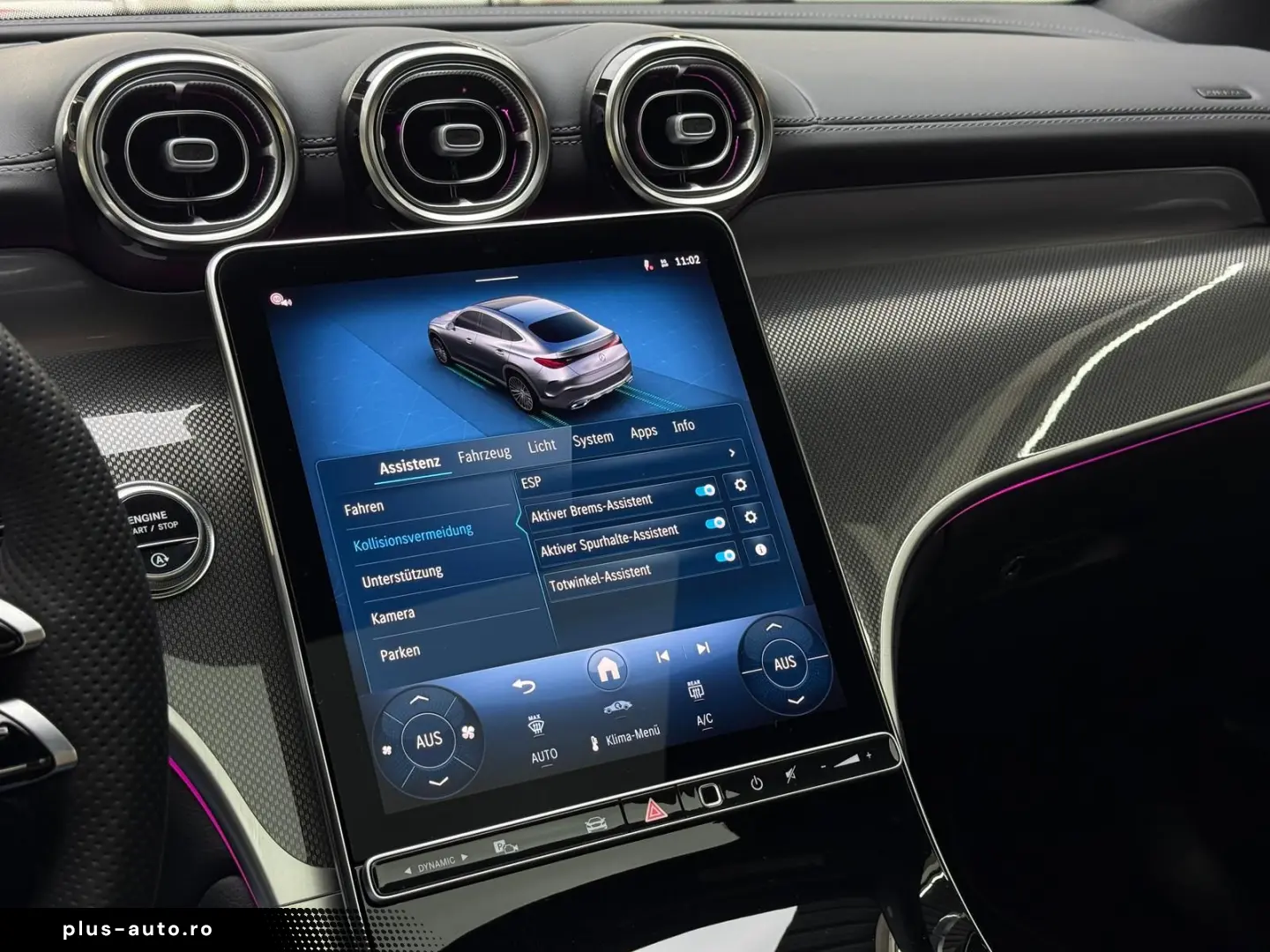 MERCEDES-BENZ GLC 220d 4M Coupe AMG HUD Pano 360  Burm
