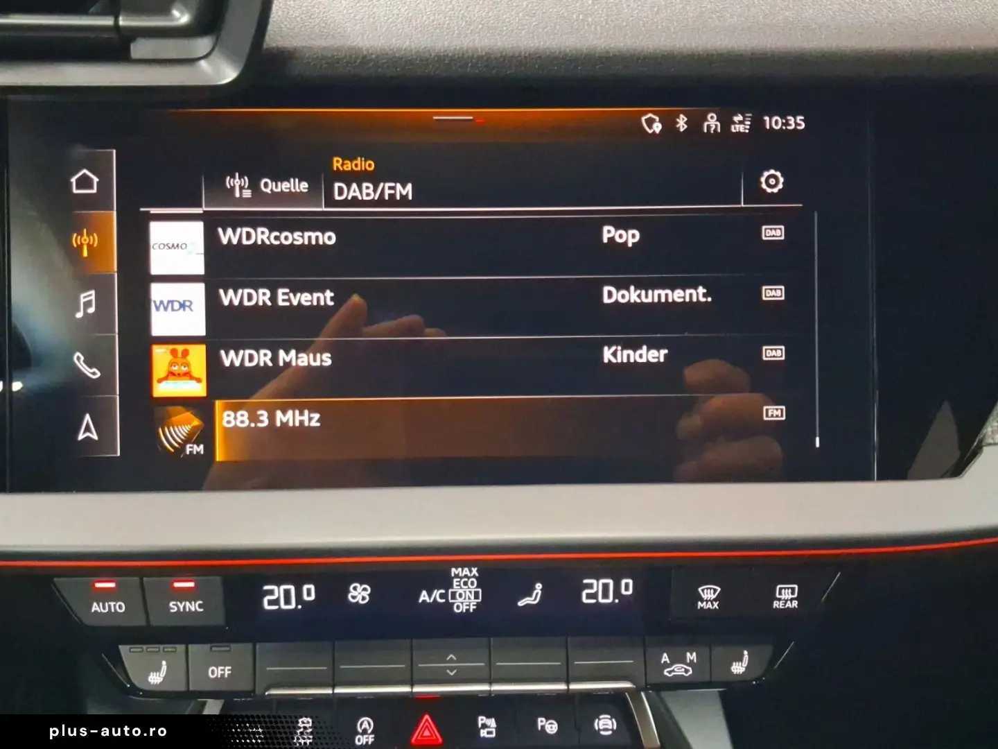 AUDI RS3 Sportback TFSI Q LEDER MEMORY SPORTABGAS MAT